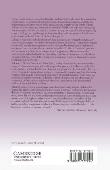 The Search for a Naturalistic World View
