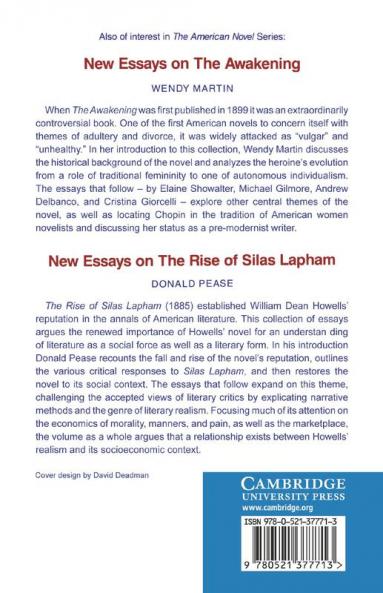 New Essays on the Last of the Mohicans