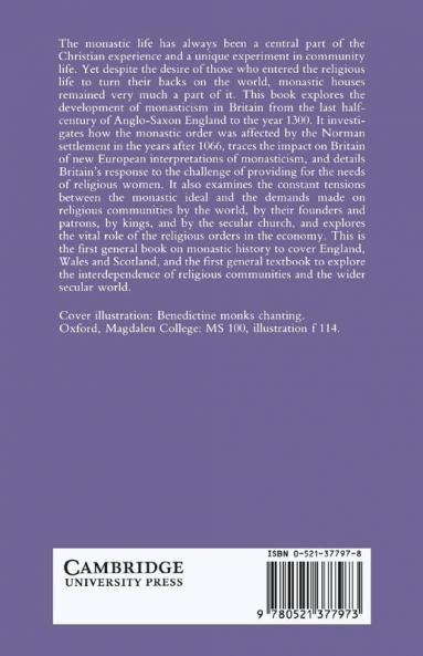 Monastic and Religious Orders in Britain 1000 1300