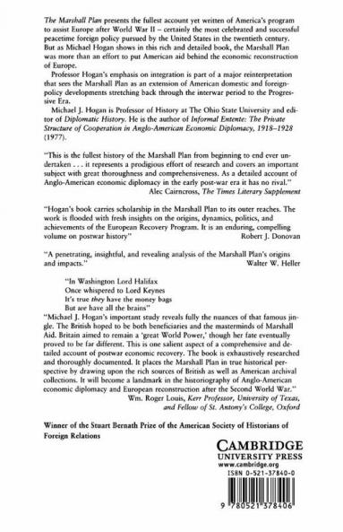 The Marshall Plan