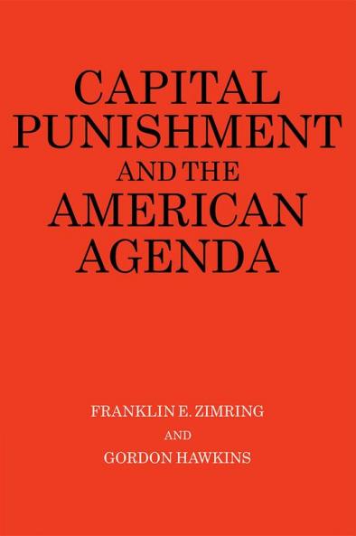 Capital Punishment and the American Agenda