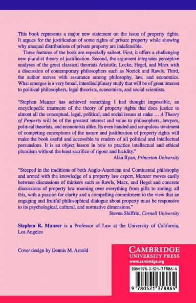 A Theory of Property
