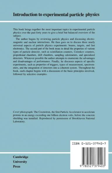 Introduction Experimental Particle Physics