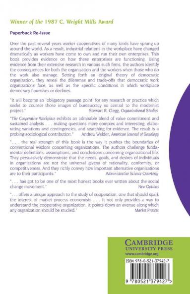 The Cooperative Workplace