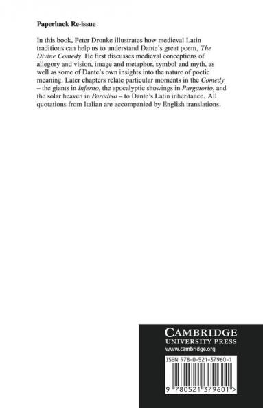 Dante and Medieval Latin Traditions