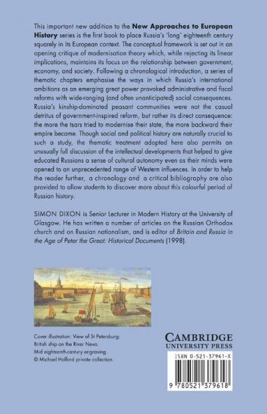 The Modernisation of Russia 1676-1825