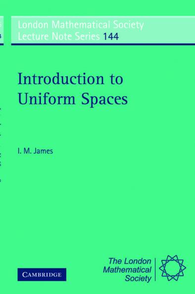 Introduction to Uniform Spaces