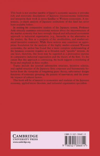 Information Incentives and Bargaining in the Japanese Economy