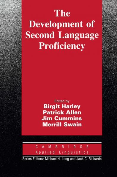The Development of Second Language Proficiency