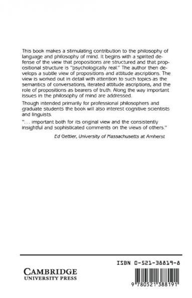 Propositional Attitudes