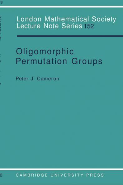 Oligomorphic Permutation Groups
