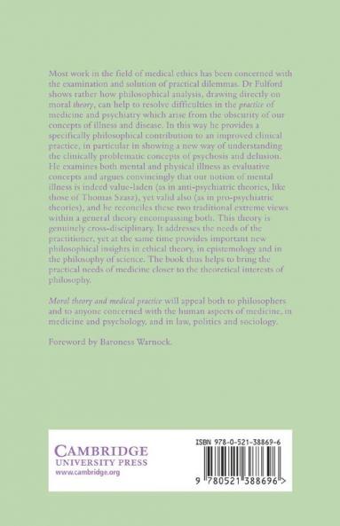 Moral Theory and Medical Practice