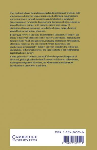 An Introduction to the Historiography of Science
