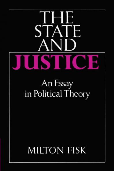 The State and Justice the State and Justice