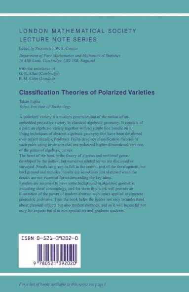Classification Theory of Polarized Varieties