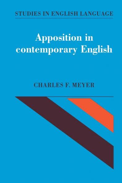 Apposition in Contemporary Eng