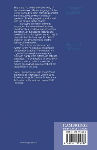 Intonation Systems