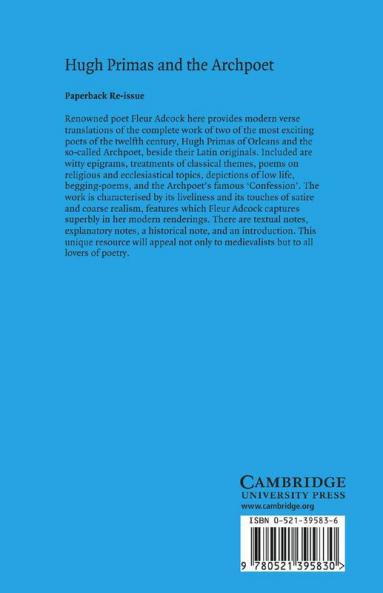 Hugh Primas and the Archpoet
