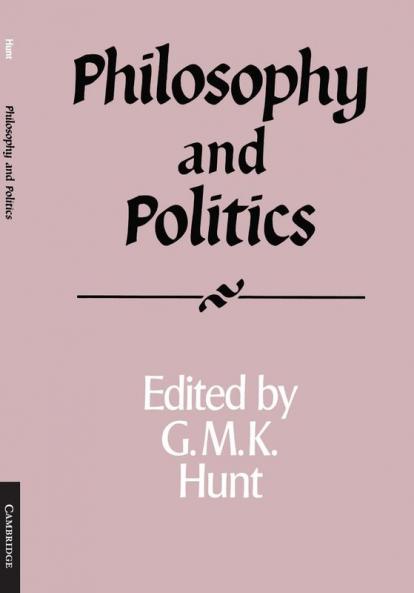 Philosophy and Politics