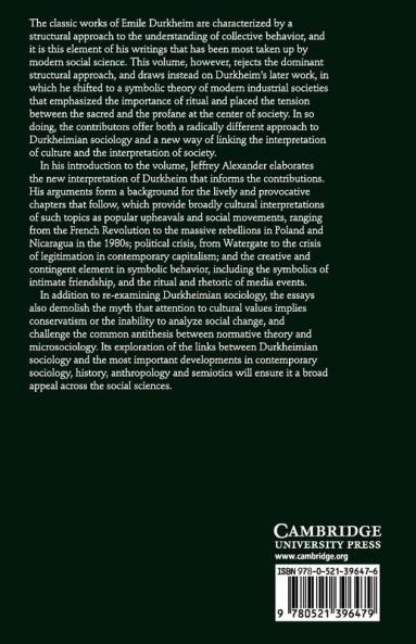 Durkheimian Sociology