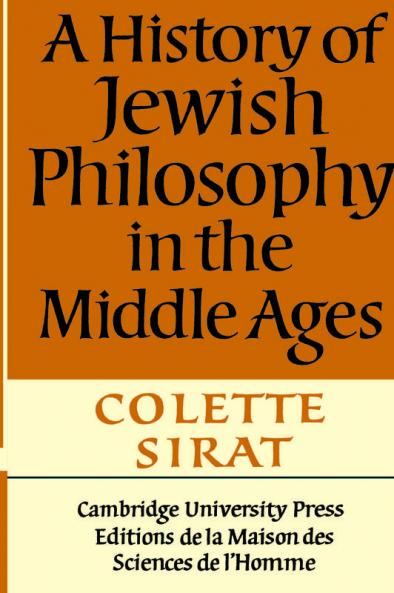 A History of Jewish Philosophy in the Middle Ages
