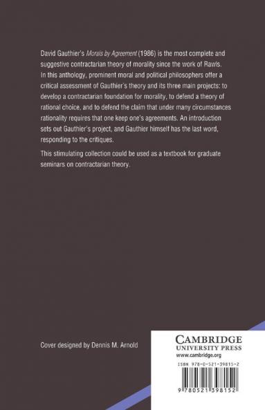 Contractarianism and Rational Choice