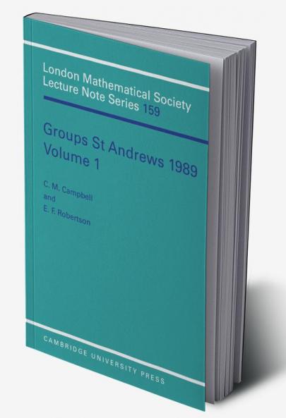 Groups St Andrews 1989