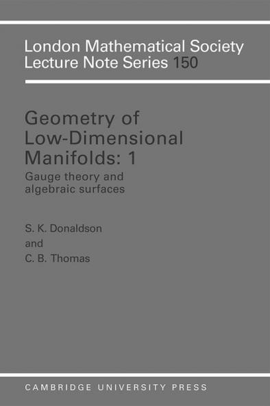 Geometry of Low-Dimensional Manifolds