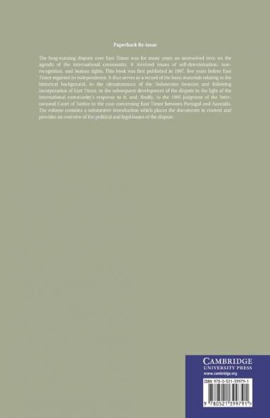 East Timor and the International Community