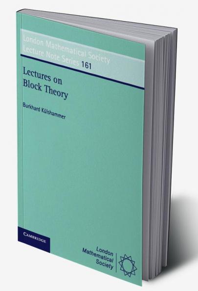 Lectures on Block Theory