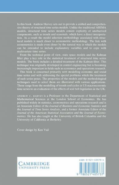 Forecasting Structural Time Series Models and the Kalman Filter