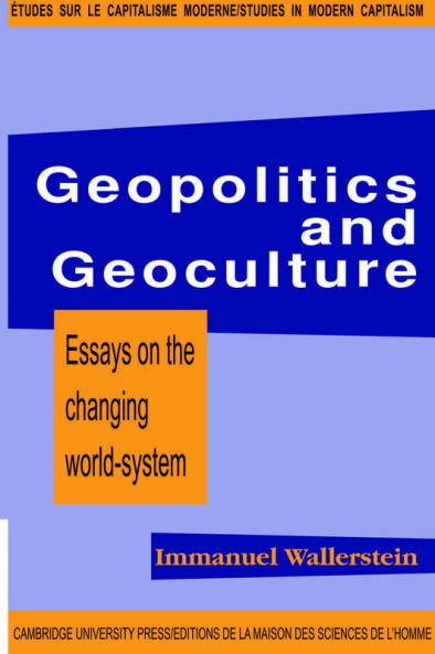 Geopolitics and Geoculture