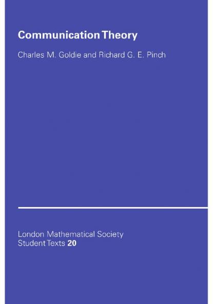 Communication Theory
