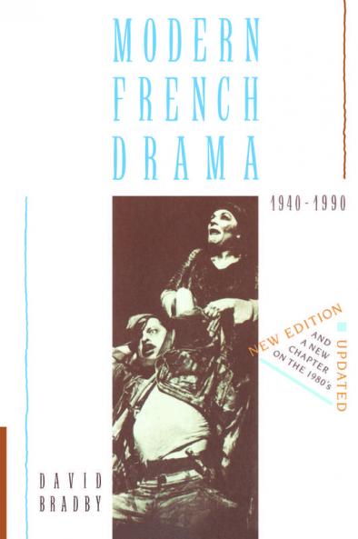 Modern French Drama 1940 1990
