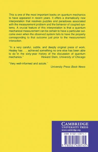The Philosophy of Quantum Mechanics