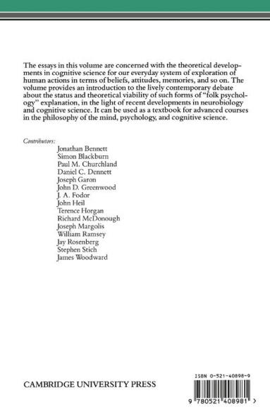 The Future of Folk Psychology