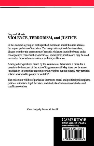 Violence Terrorism and Justice