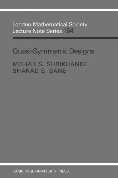 Quasi-Symmetric Designs