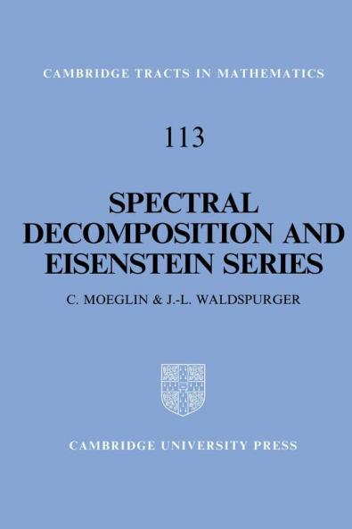 Spectral Decomposition and Eisenstein Series