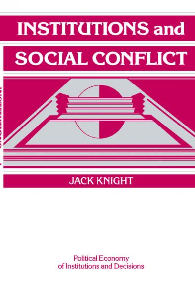 Institutions and Social Conflict