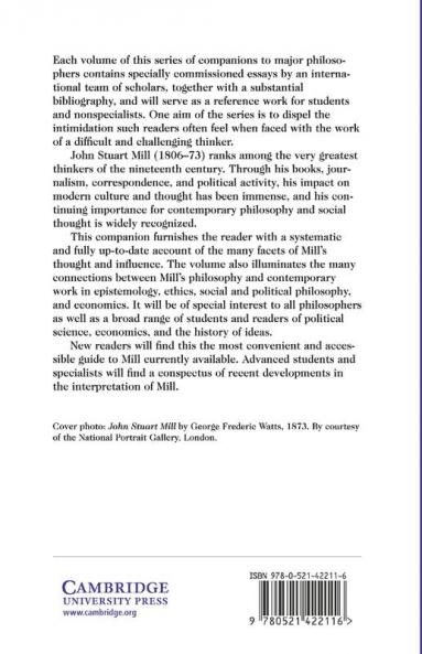 The Cambridge Companion to Mill