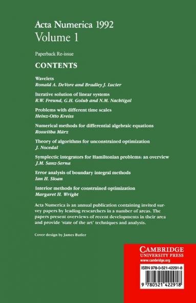 ACTA Numerica 1992