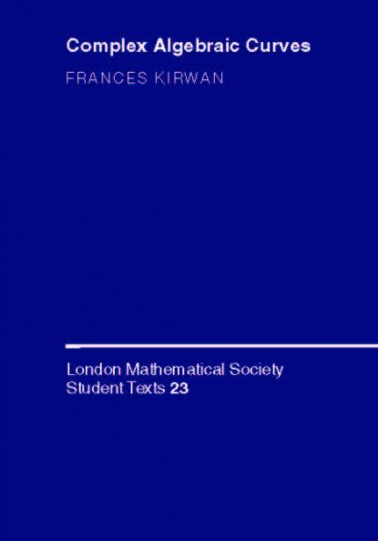 Complex Algebraic Curves