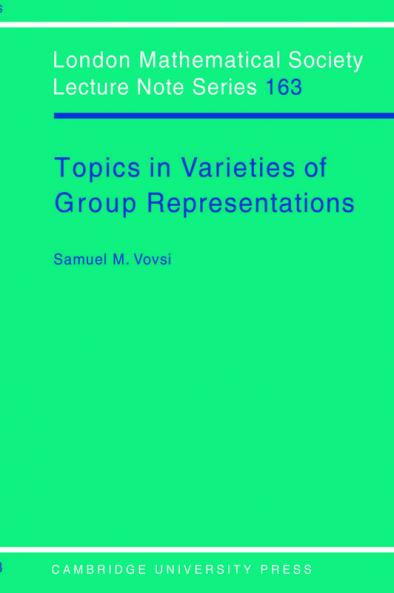 Topics in Varieties of Group Representations