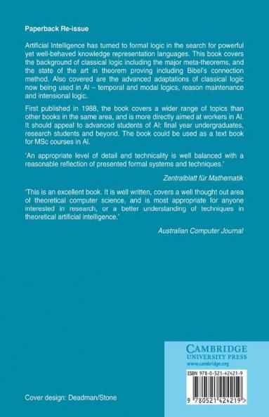 Formal Methods in Artificial Intelligence