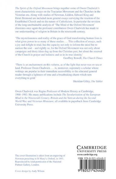 Spirit of the Oxford Movement