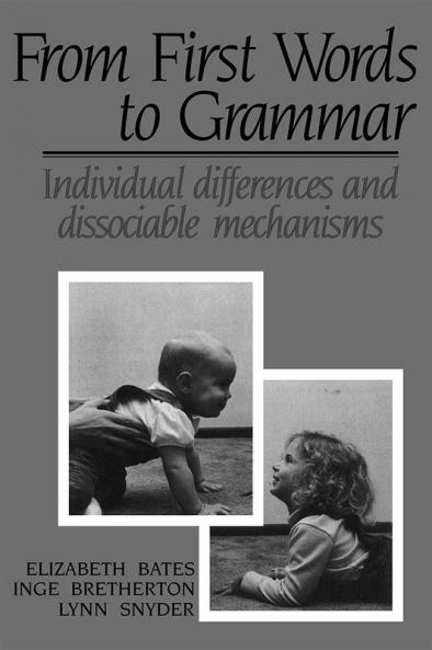 From First Words to Grammar