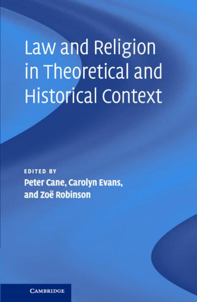 Law and Religion in Theoretical and Historical Context