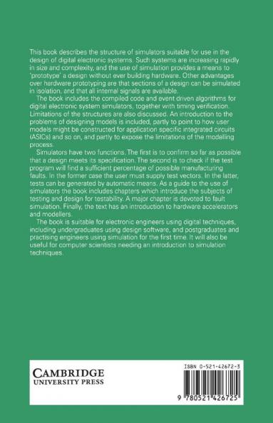 Simulation in the Design of Digital Electronic Systems