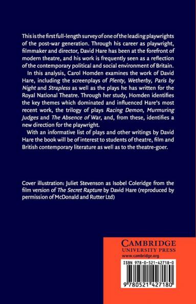 The Plays of David Hare